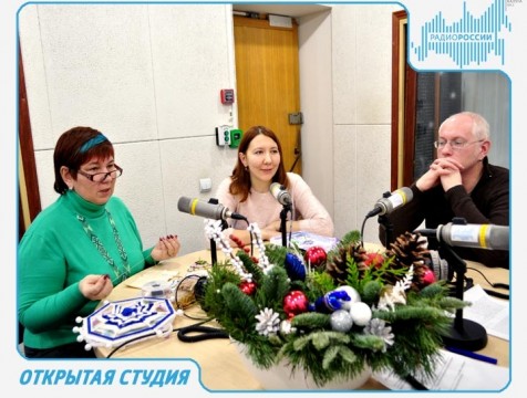 Открытая студия. Эфир от 25.12.2017 Тема: изготовление новогодних подарков