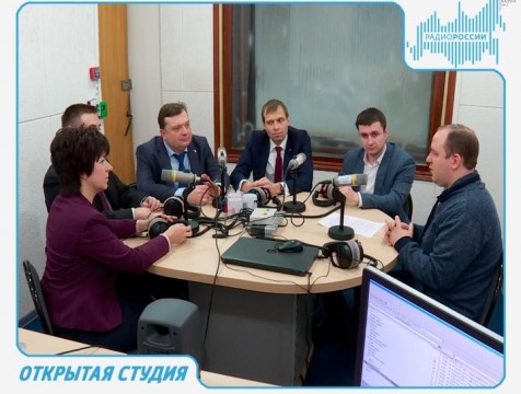 Открытая студия. Эфир от 19.01.2018 Тема: участники конкурса «Лидеры России» из Калуги