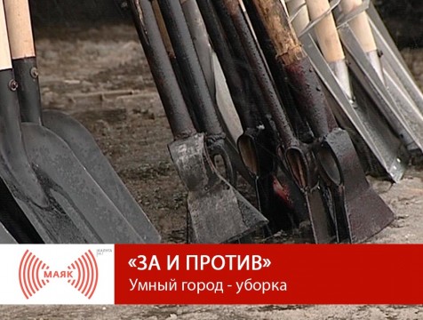 За и против. Умный город - уборка