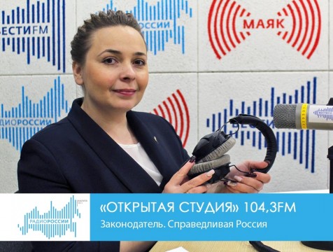 Открытая студия. Законодатель. Справедливая Россия