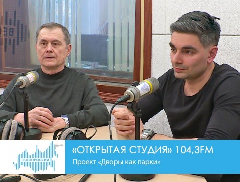 Открытая студия. Проект «Дворы как парки»