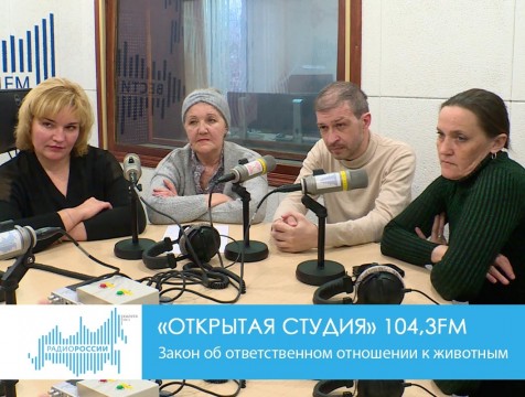 Открытая студия. Закон об ответственном отношении к животным