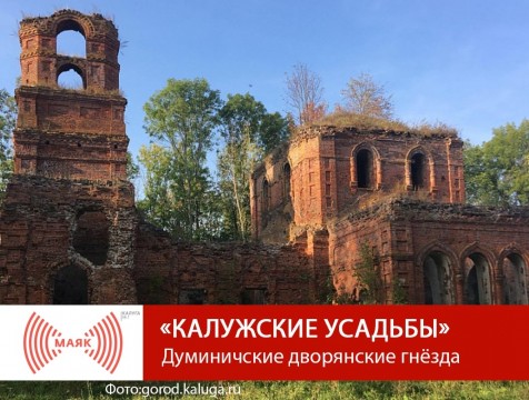 Калужские усадьбы. Думиничские дворянские гнёзда