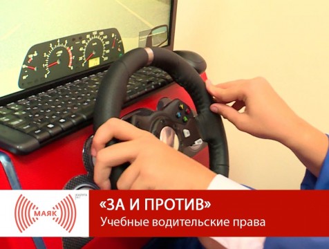 За и против. Учебные водительские права