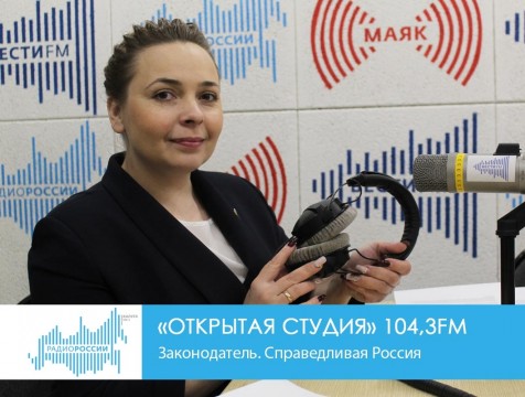 Открытая студия. Законодатель. Справедливая Россия
