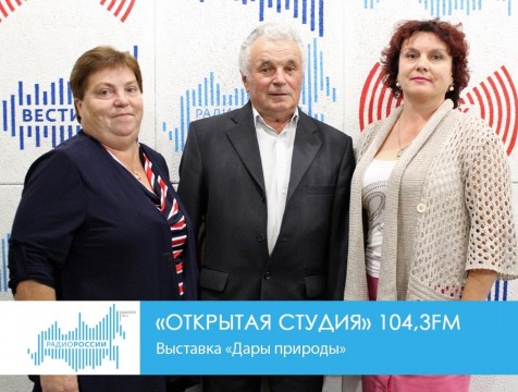 Открытая студия. Выставка «Дары природы»