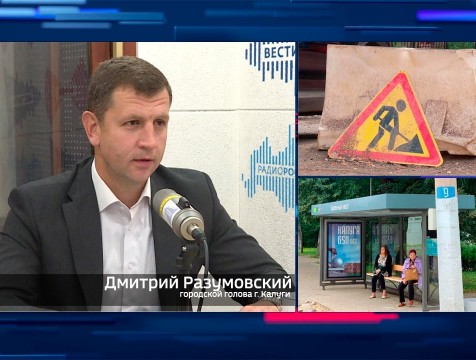 Интервью с Д. Разумовским. Тема: Готовность Калуги ко Дню города