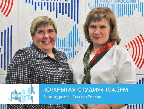Открытая студия. Законодатель. Единая Россия