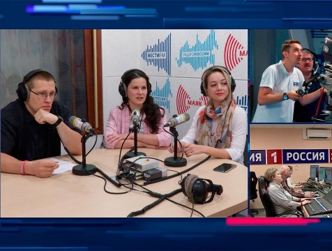 Интервью с корреспондентами ГТРК «Калуга». Тема: День рождения областного телевидения