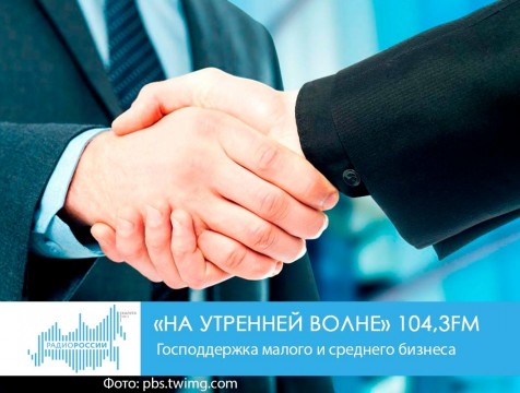 На утренней волне. Господдержка малого и среднего бизнеса