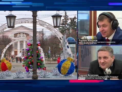 Интервью с С. Возилкиным Р. Желтковым Тема: Подготовка Калуги к Новому году