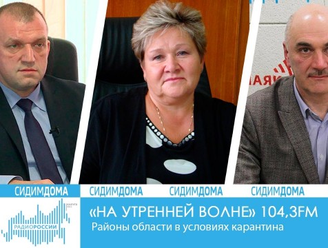 На утренней волне. Районы области в условиях карантина