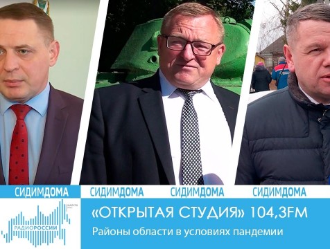 Открытая студия. Районы области в условиях пандемии