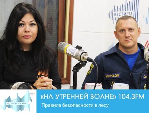На утренней волне. Правила безопасности в лесу