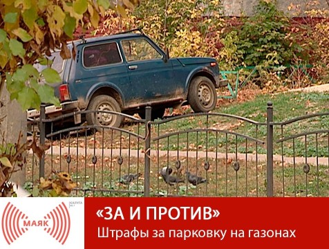 За и против. Штрафы за парковку на газонах и автохлам