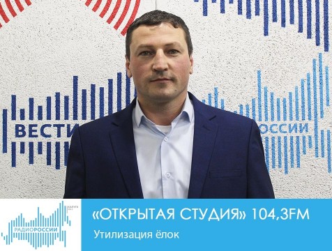 Открытая студия. Утилизация ёлок