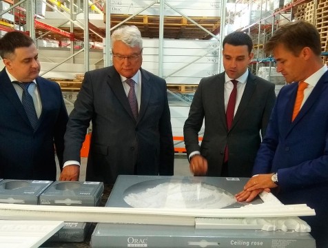 Молдинги для дизайна интерьера будут производить в Калужской области
