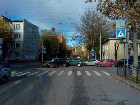 7-летняя девочка пострадала в результате ДТП в центре Калуги