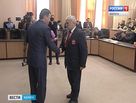 Лучших спортсменов и тренеров чествовали в Калуге