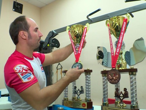 Медали мирового чемпионата по армрестлингу завоевал калужский спортсмен