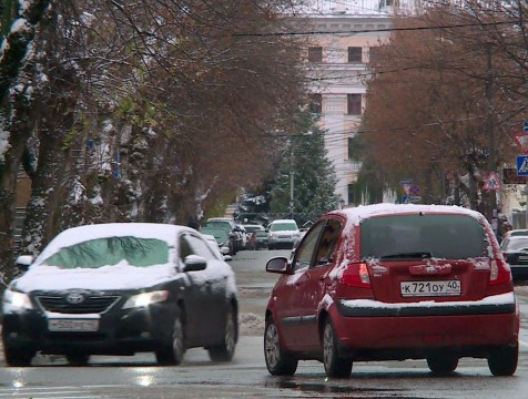 МЧС предупредило о гололедице на калужских дорогах