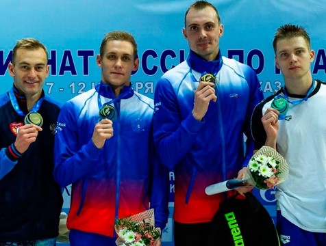 Калужские пловцы завоевали «золото» чемпионата России в Казани