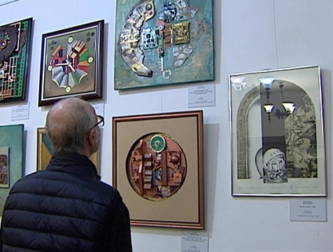 Космическое искусство представили в Доме-музее Александра Чижевского