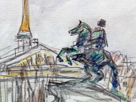 Выставка пейзажей российской глубинки открылась в музее-усадьбе «Полотняный Завод»