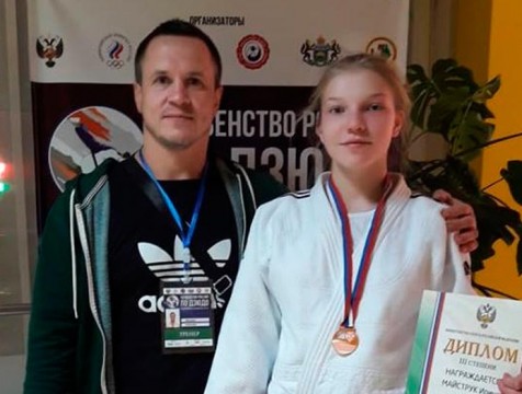 Дзюдоистка из Обнинска привезла бронзовую медаль из Тюмени