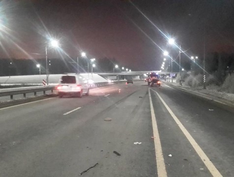 Два ДТП произошло на объездной дороге в Калуге