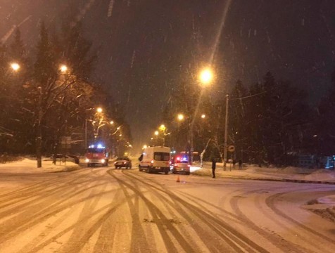 Молодые водители не поделили перекресток в Обнинске