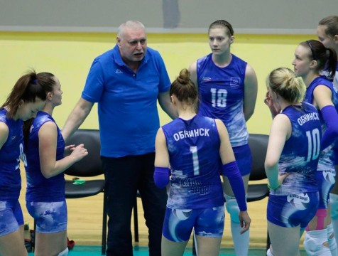 Обнинские волейболистки уступили самарским спортсменкам