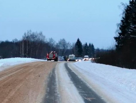 В Ферзиковском районе столкнулись три авто