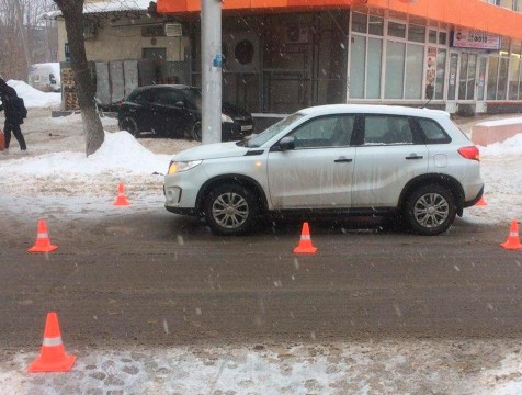 Пешехода сбили на «зебре» на площади Победы