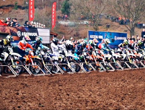 Евгений Бобрышев занял шестое место на Hawkstone International Motocross