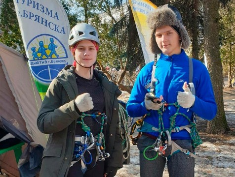 Людиновские «Пилигримы» отлично выступили на туристической Масленице в Брянске
