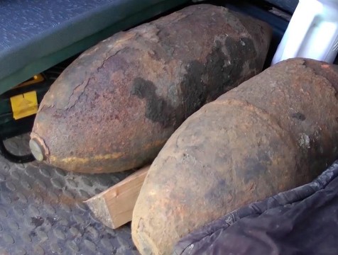 Две авиабомбы попытались продать «черные копатели» из Жиздры