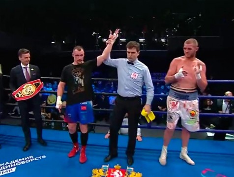 Обнинский боксер Алексей Егоров стал новым чемпионом IBF international