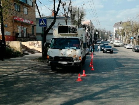 Ребенка сбили на переходе в центре Калуги