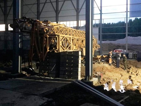 Рабочий погиб на строительстве полигона ТКО в Износковском районе