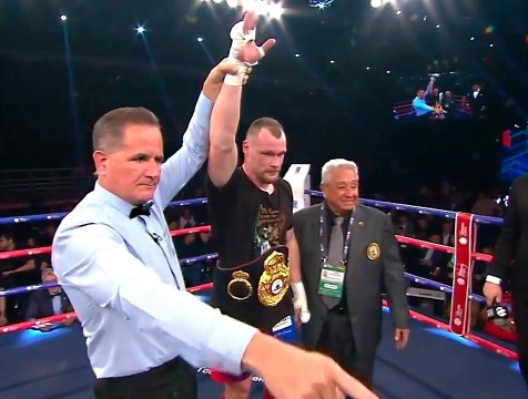 Алексей Егоров завоевал титул Чемпиона WBA Gold