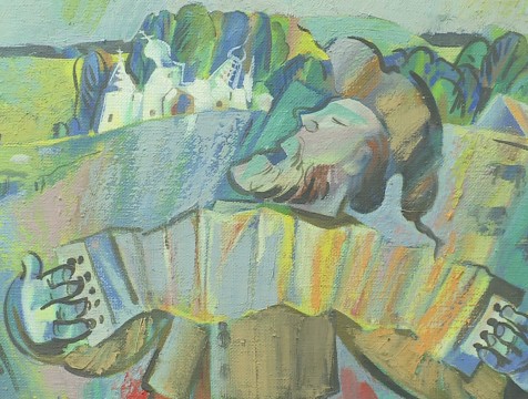 Юбилейная выставка Владимира Арепьева проходит в Доме художника