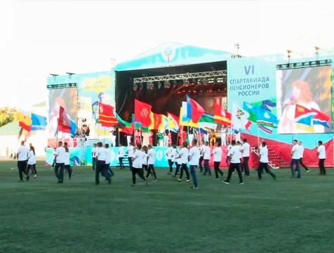 Калужане отличились на спартакиаде пенсионеров России