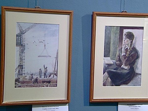 Ранние акварели Людмилы Киселевой представили в Калуге