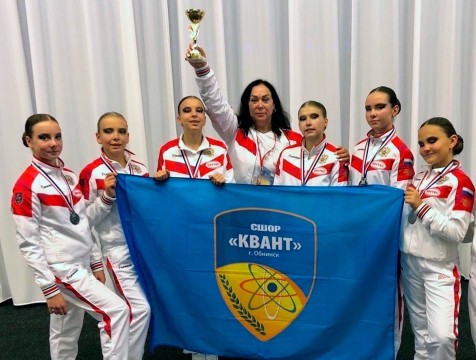 Обнинская команды выиграли «серебро» на Первенстве мира по фитнес-аэробике