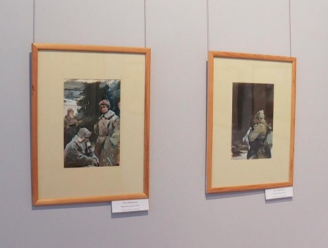 Портреты безымянных солдат, сражавшихся за Родину, показали в калужском музее