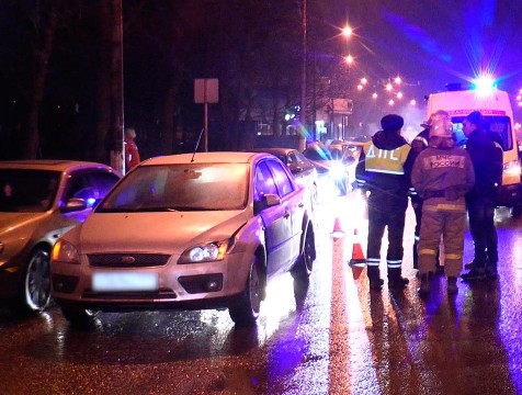 Под колеса автомобиля на пешеходном переходе в Обнинске попала женщина