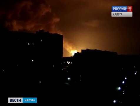 При пожаре на газопроводе в Жуковском районе никто не пострадал