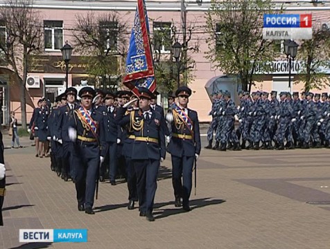 В Калуге прошел областной строевой смотр УФСИН