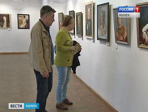 Более 50-ти портретов артистов театра и кино привезли в Калугу
